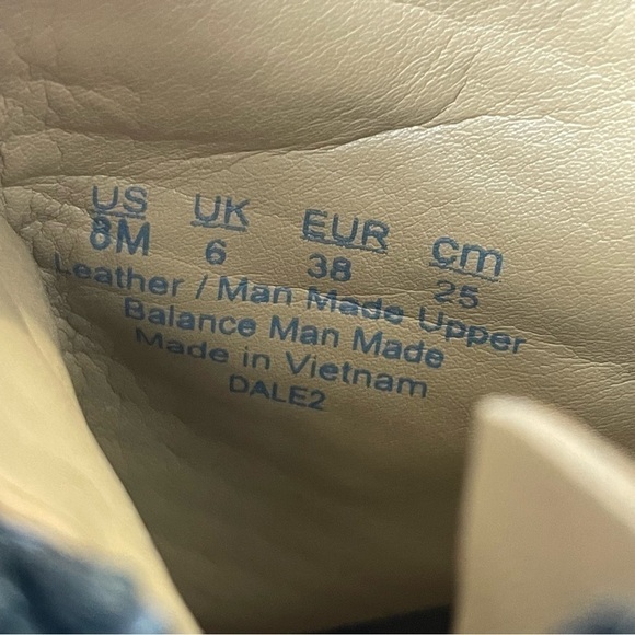 Franco Sarto Dale 2 Perforated Suede Ankle Booties Size 8 - Picture 6 of 8